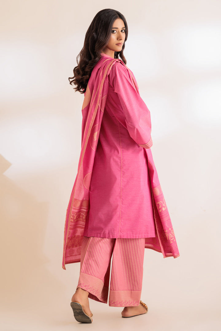 LADIES STITCHED SUIT BEF24-SS6243P10 - Salai - Bonanza Satrangi 