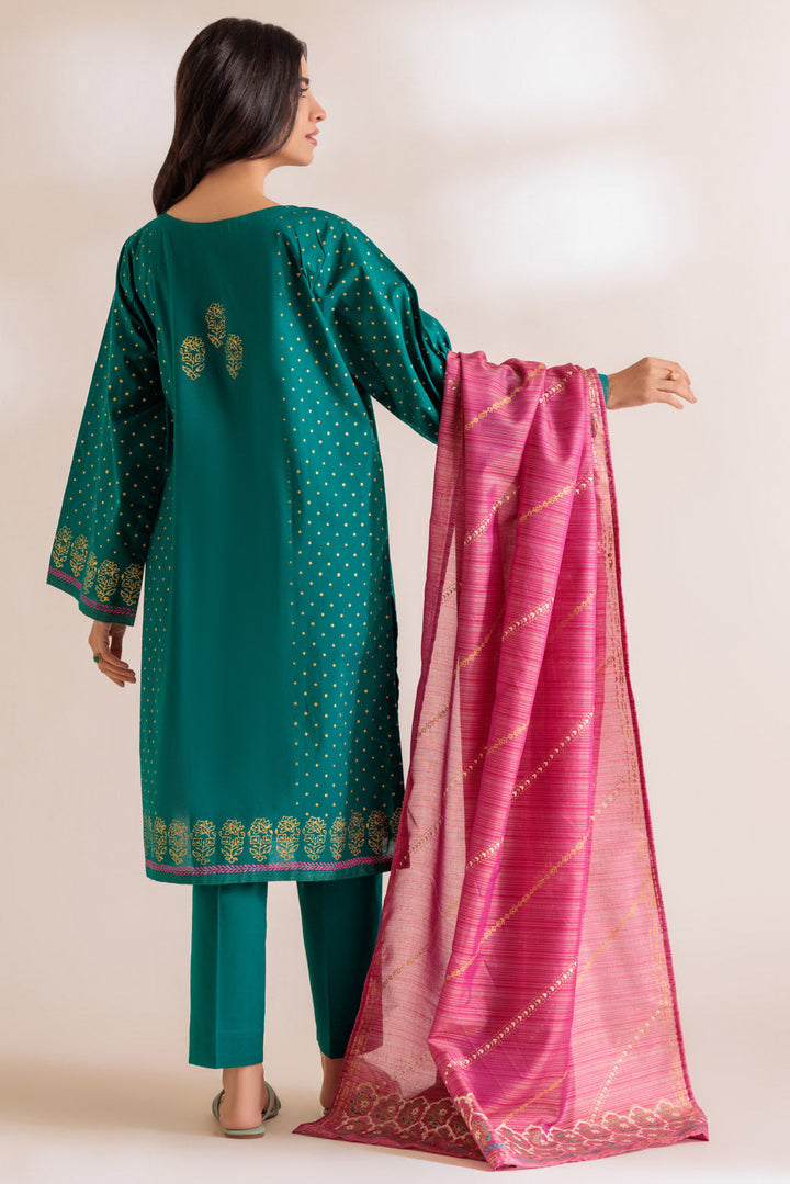 LADIES STITCHED SUIT BEF24-SS6243P13 - Salai - Bonanza Satrangi 