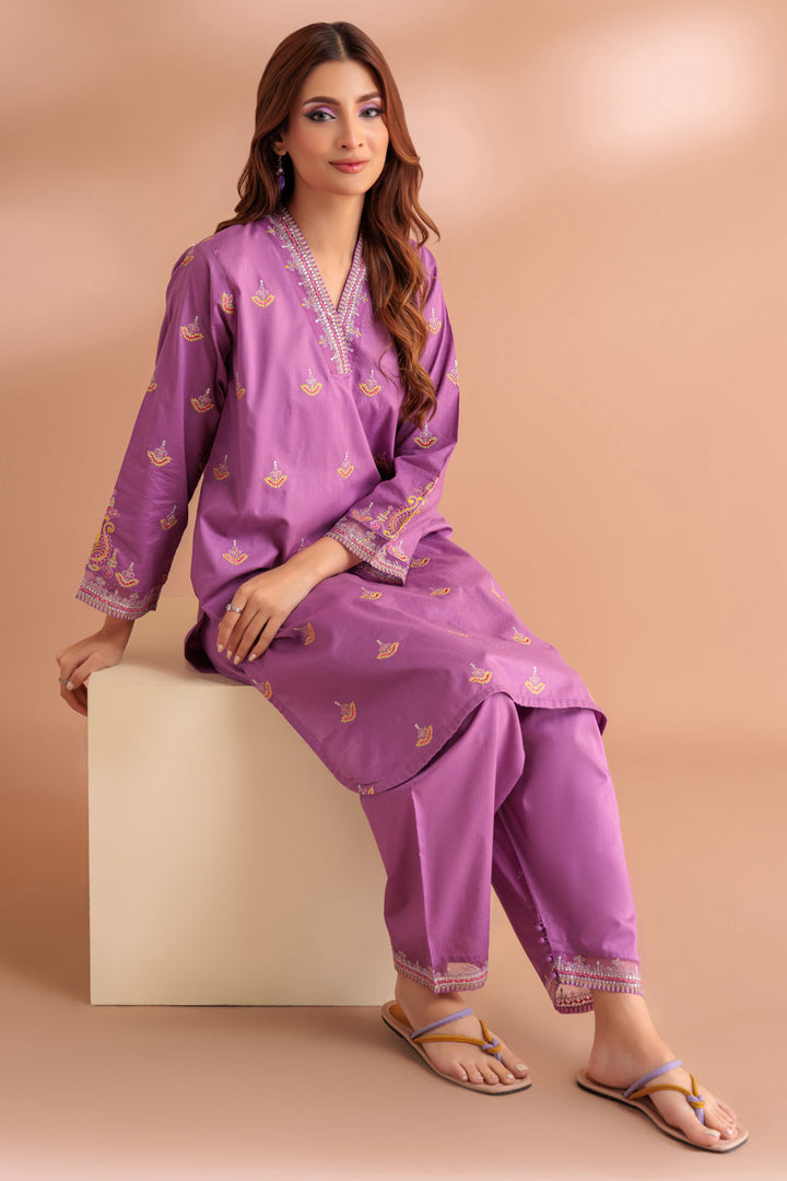 Bonanza Satrangi Stitched 2 Piece SSS232P45 US24 - Salai - Bonanza Satrangi 