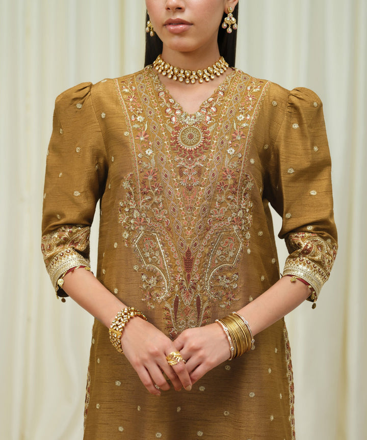 Sapphire Stitched 3 Piece RAW SILK LX25V6-42 - Salai - Sapphire RTW Winter 2025 