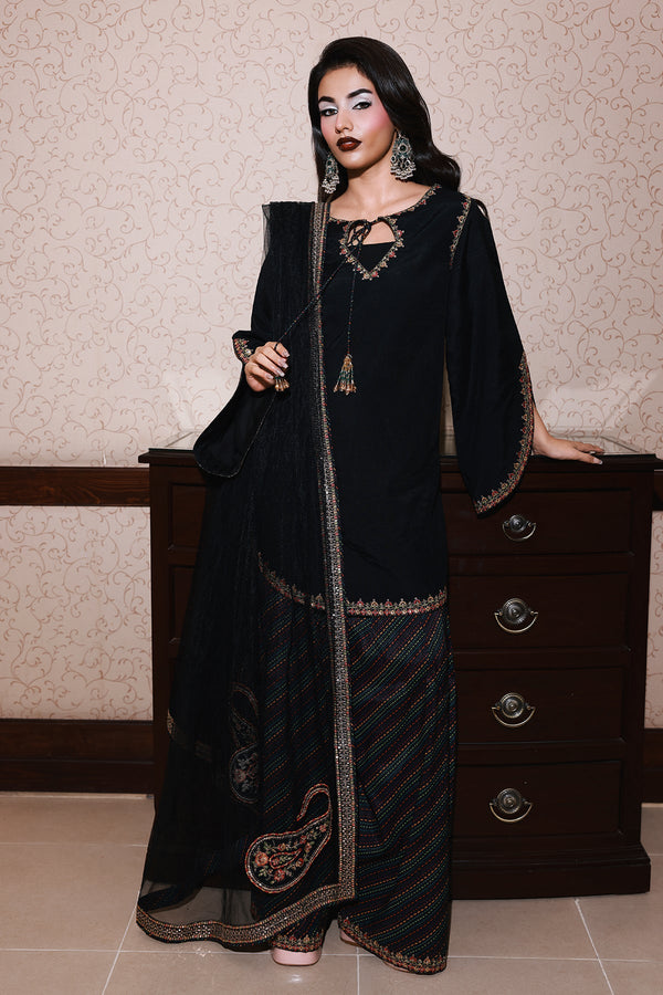 Raw Silk Stitched 3 Piece CMA-5-084 - Salai - Charizma RTW Winter 2025 