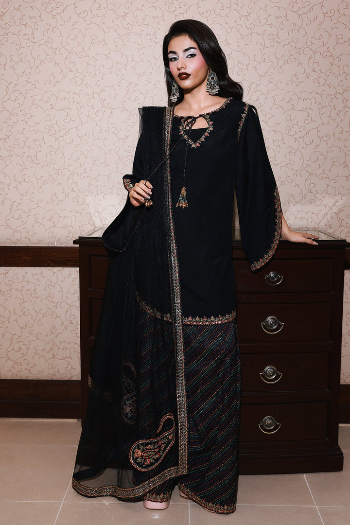 Raw Silk Stitched 3 Piece CMA-5-084 - Salai - Charizma RTW Winter 2025 