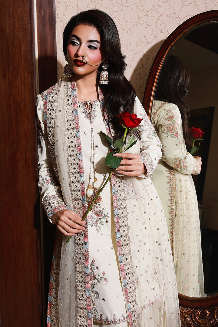 Raw Silk Stitched 3 Piece CMA-5-097 - Salai - Charizma RTW Winter 2025 