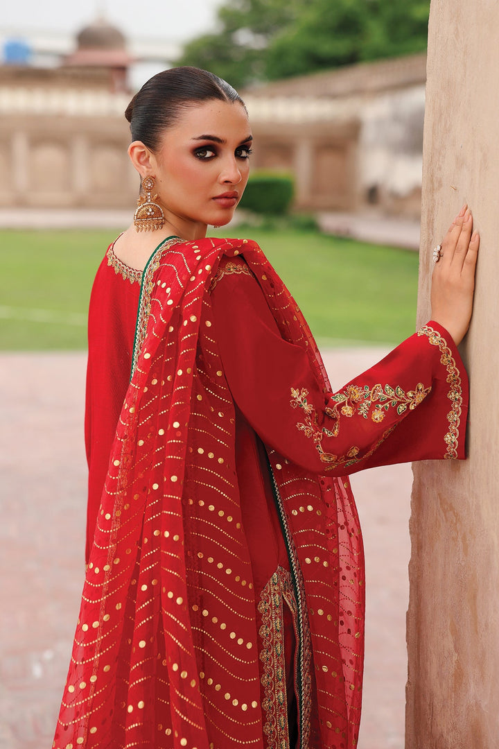 Raw Silk Stitched 3 Piece CMA-5-107 - Salai - Charizma RTW Winter 2025 