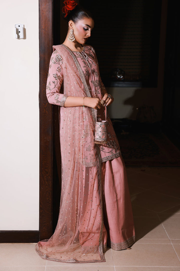 Raw Silk Stitched 3 Piece CMA-5-112 - Salai - Charizma RTW Winter 2025 