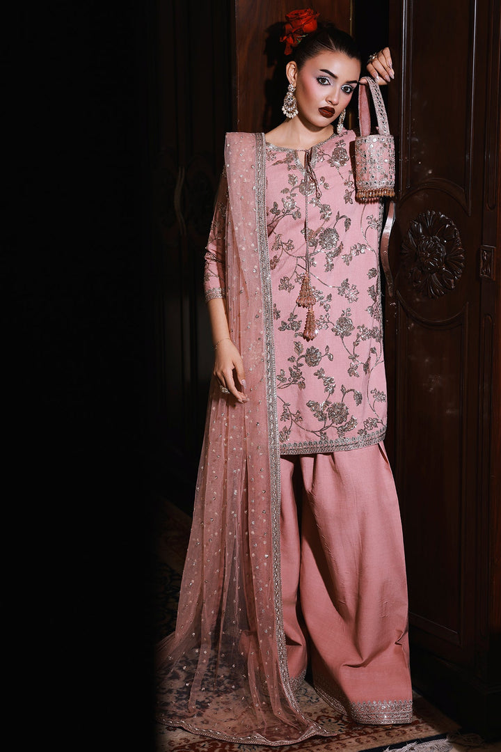 Raw Silk Stitched 3 Piece CMA-5-112 - Salai - Charizma RTW Winter 2025 