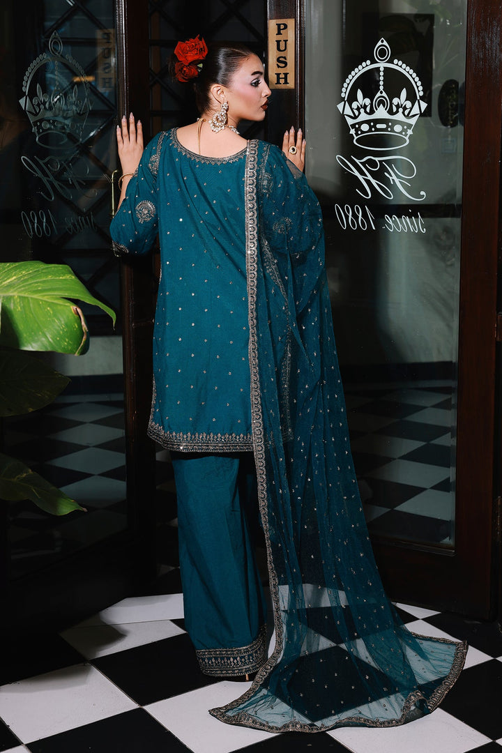 Raw Silk Stitched 3 Piece CMA-5-146 - Salai - Charizma RTW Winter 2025 