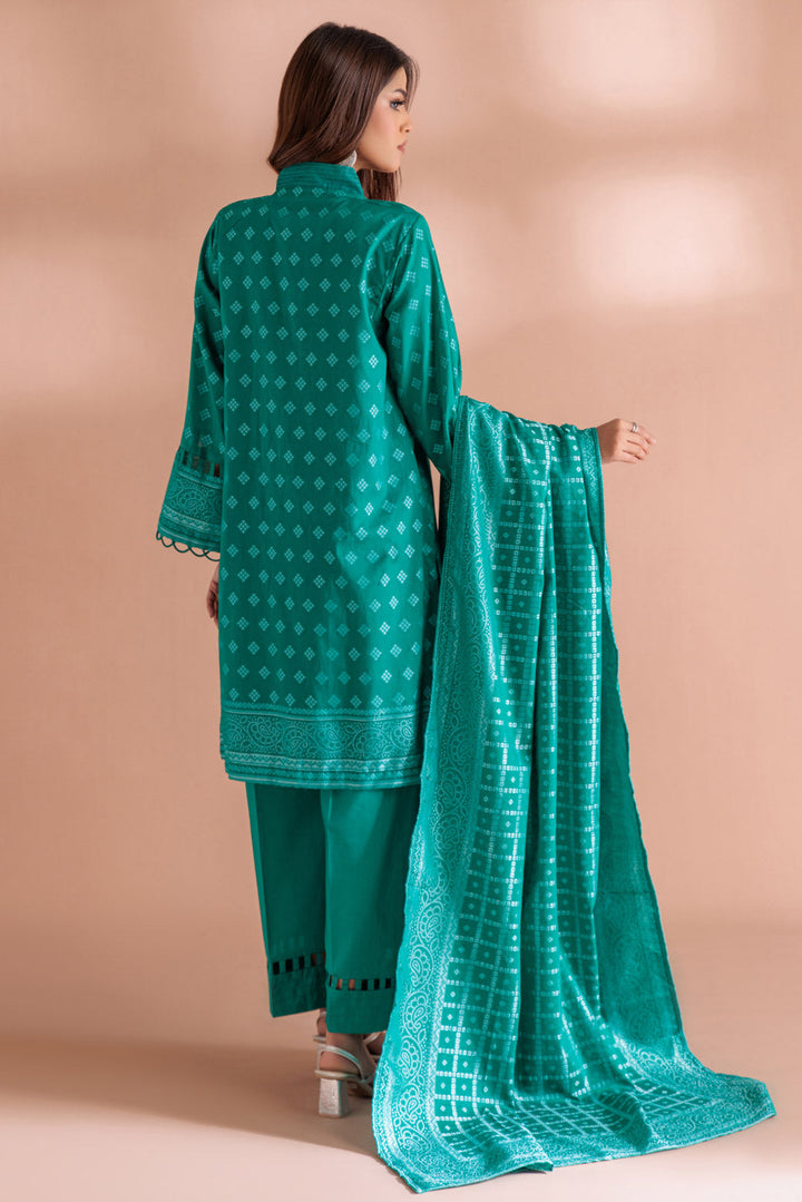 LADIES STITCHED SUIT BEF24-WJ3233P01 - Salai - Bonanza Satrangi 