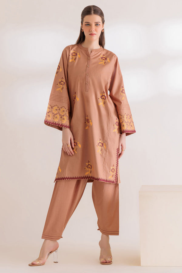 Bonanza Satrangi Stitched 2 Piece WS6232P10 US24 - Salai - Bonanza Satrangi 