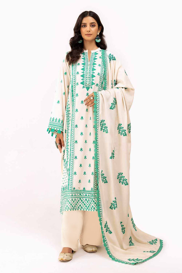 Gul Ahmed Stitched 3 Piece Karandi AY#42008