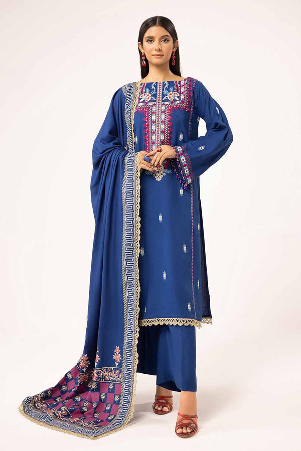 Gul Ahmed Stitched 3 Piece Karandi AY#42010