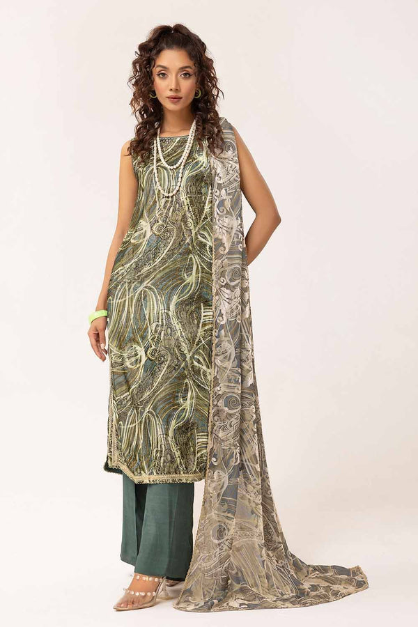 Gul Ahmed Stitched 3 Piece Velvet BVL#42006