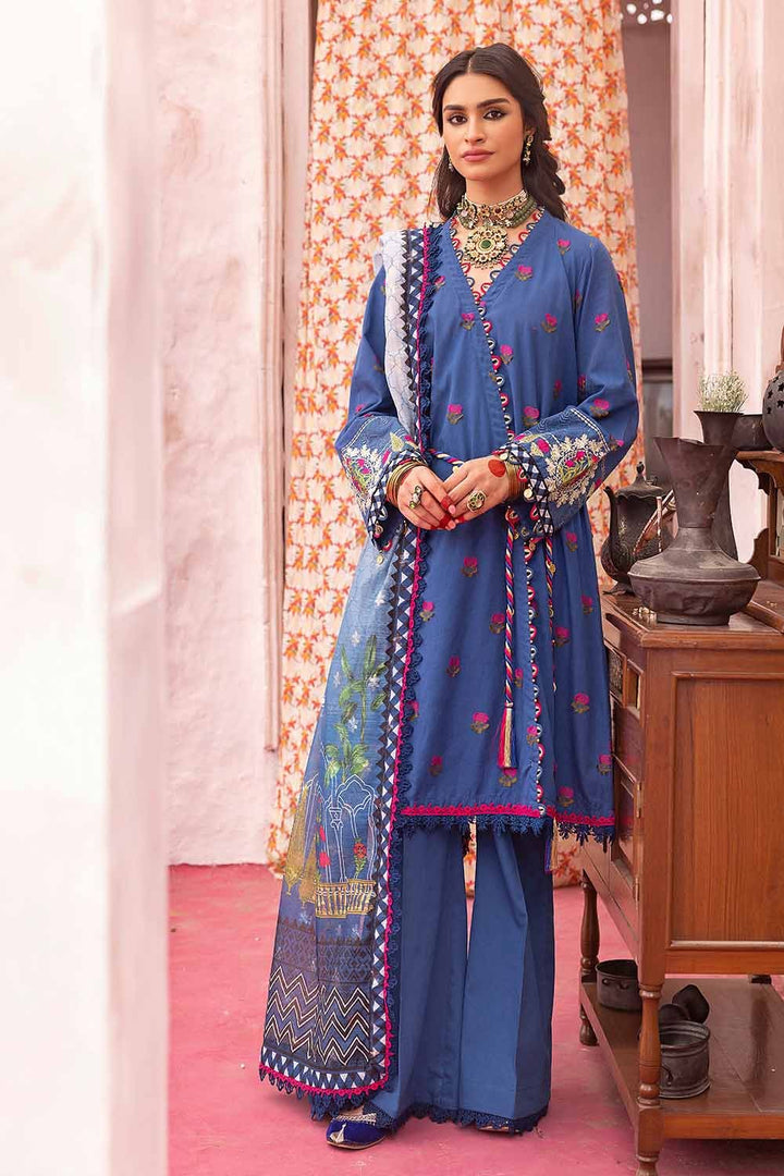 Gul Ahmed Stitched Festive 3 Piece FE#32039 - Salai - Gul Ahmed 