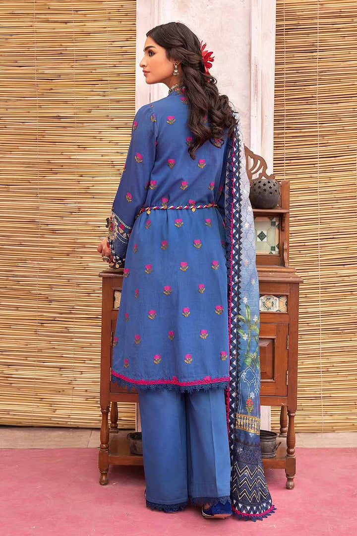 Gul Ahmed Stitched Festive 3 Piece FE#32039 - Salai - Gul Ahmed 