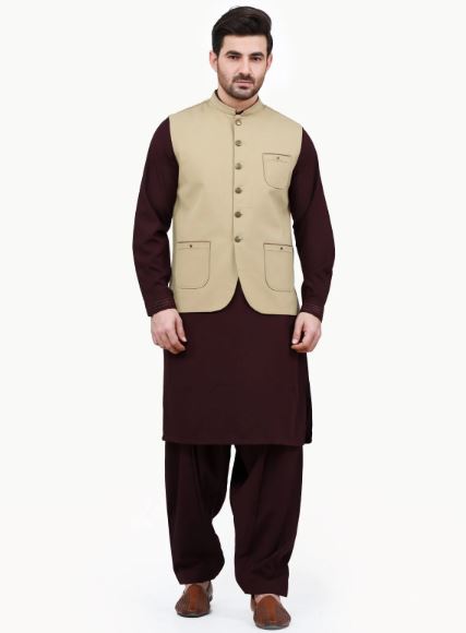 Men Waistcoat 35781 - Salai - Edenrobe 