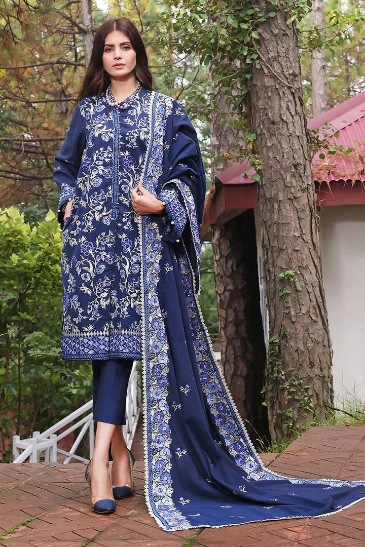 Gul Ahmed Stitched Winter Yarn Dyed YD-32007 - Salai - Gul Ahmed 