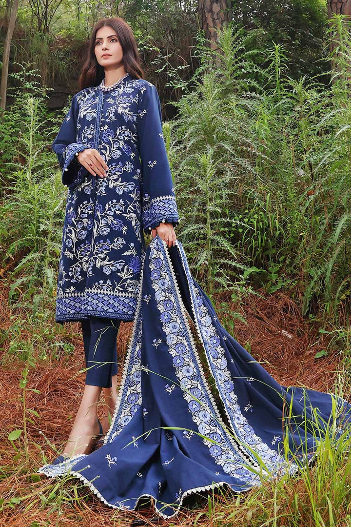 Gul Ahmed Stitched Winter Yarn Dyed YD-32007 - Salai - Gul Ahmed 