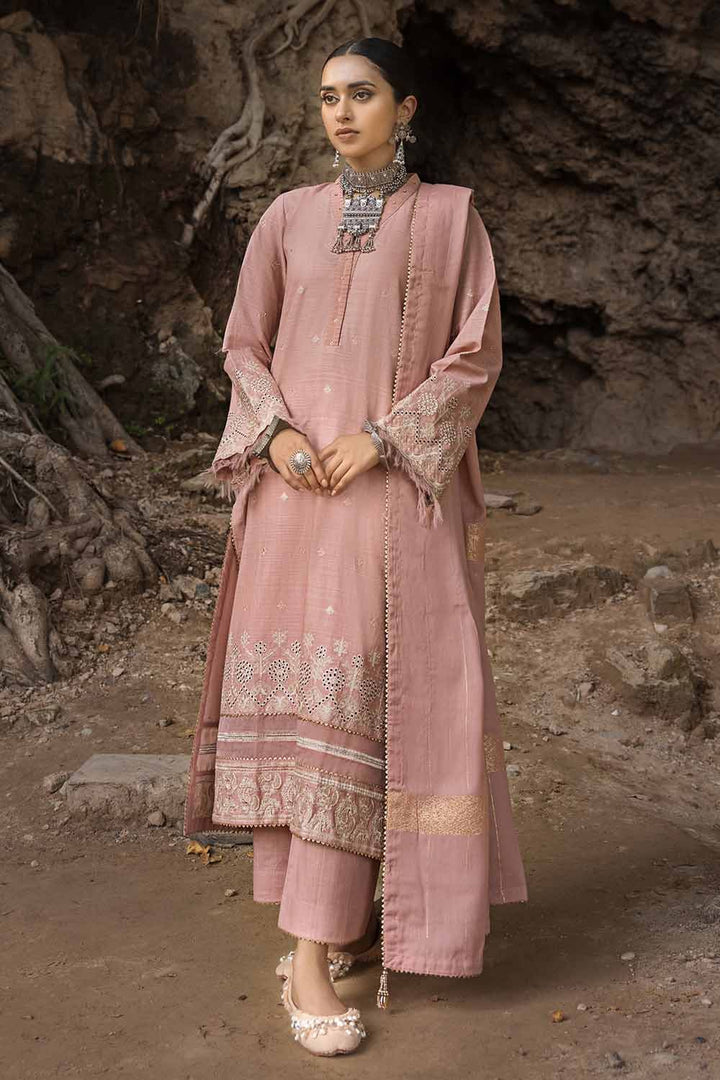 Gul Ahmed Stitched Winter 3 Piece AP#32078 - Salai - Gul Ahmed 