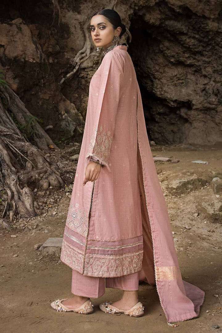 Gul Ahmed Stitched Winter 3 Piece AP#32078 - Salai - Gul Ahmed 