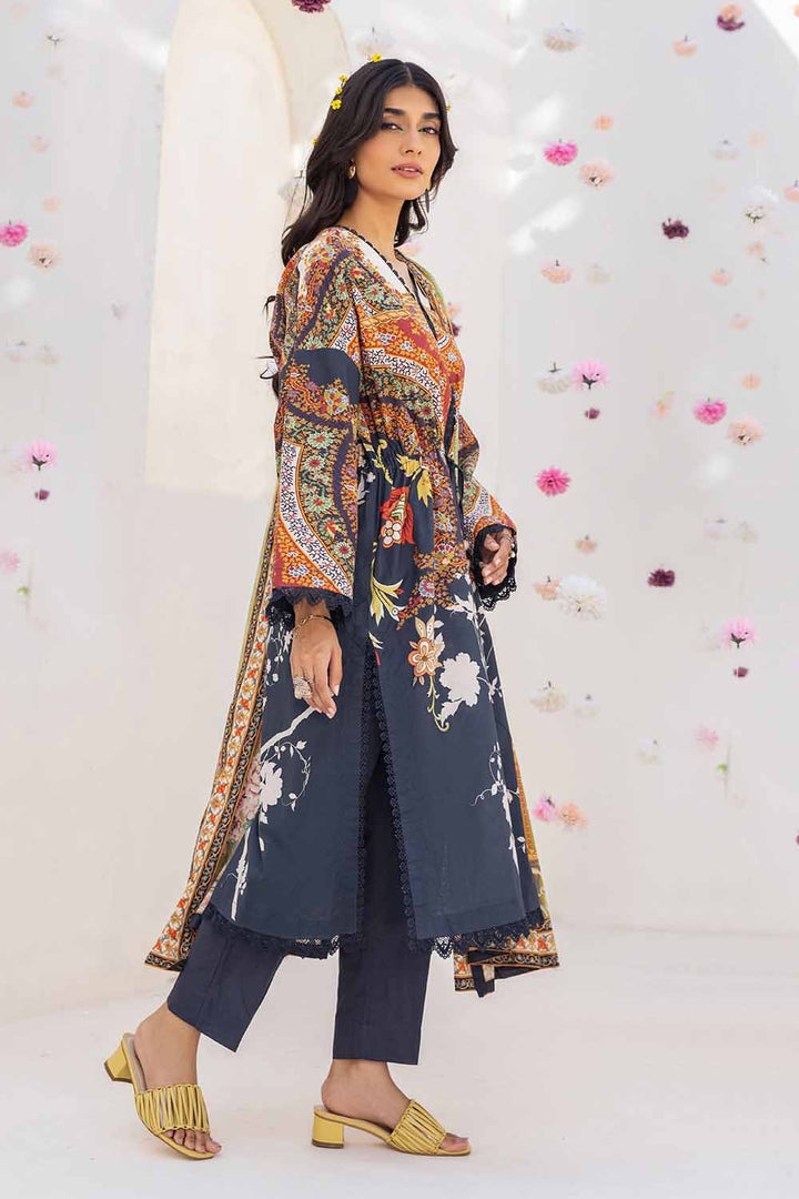 Gul Ahmed Cambric Stitched 3 Piece CBN#32016 - Salai - Gul Ahmed 