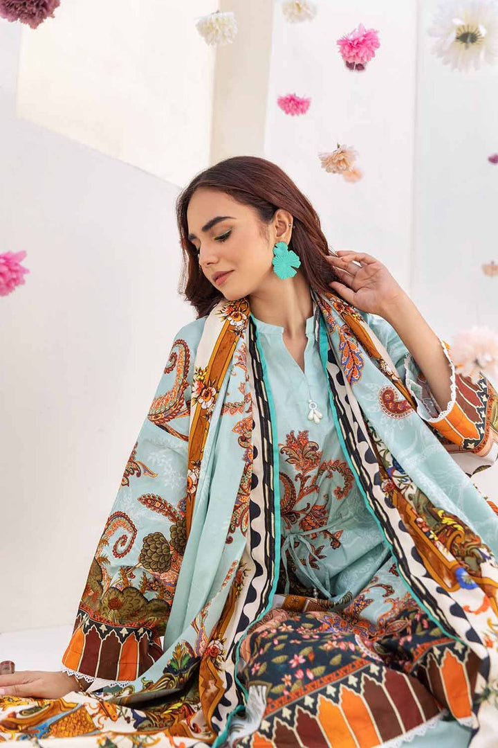 Gul Ahmed Cambric Stitched 3 Piece CBN#32025 - Salai - Gul Ahmed 