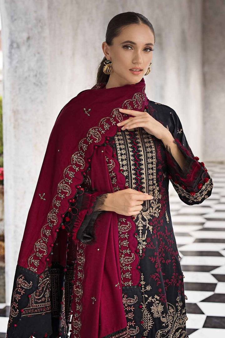 Gul Ahmed Stitched Winter Pashmina AP-32039 - Salai - Gul Ahmed 