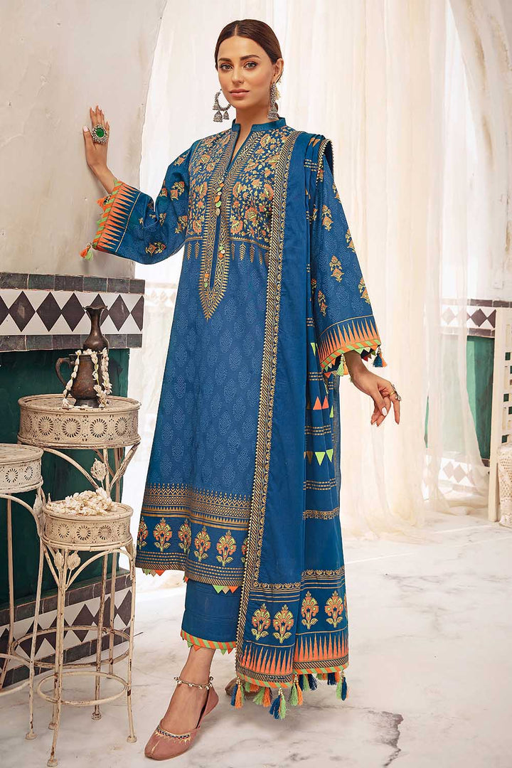 Gul Ahmed Stitched Festive CL#22133 - Salai - Gul Ahmed 