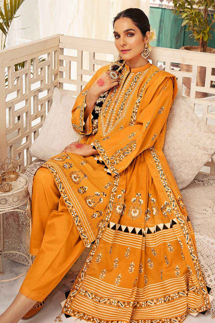 Gul Ahmed Stitched Festive CL#22128 - Salai - Gul Ahmed 