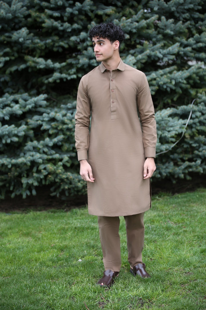 Kurta & Trouser SALEF21-07 - Salai - Salai 