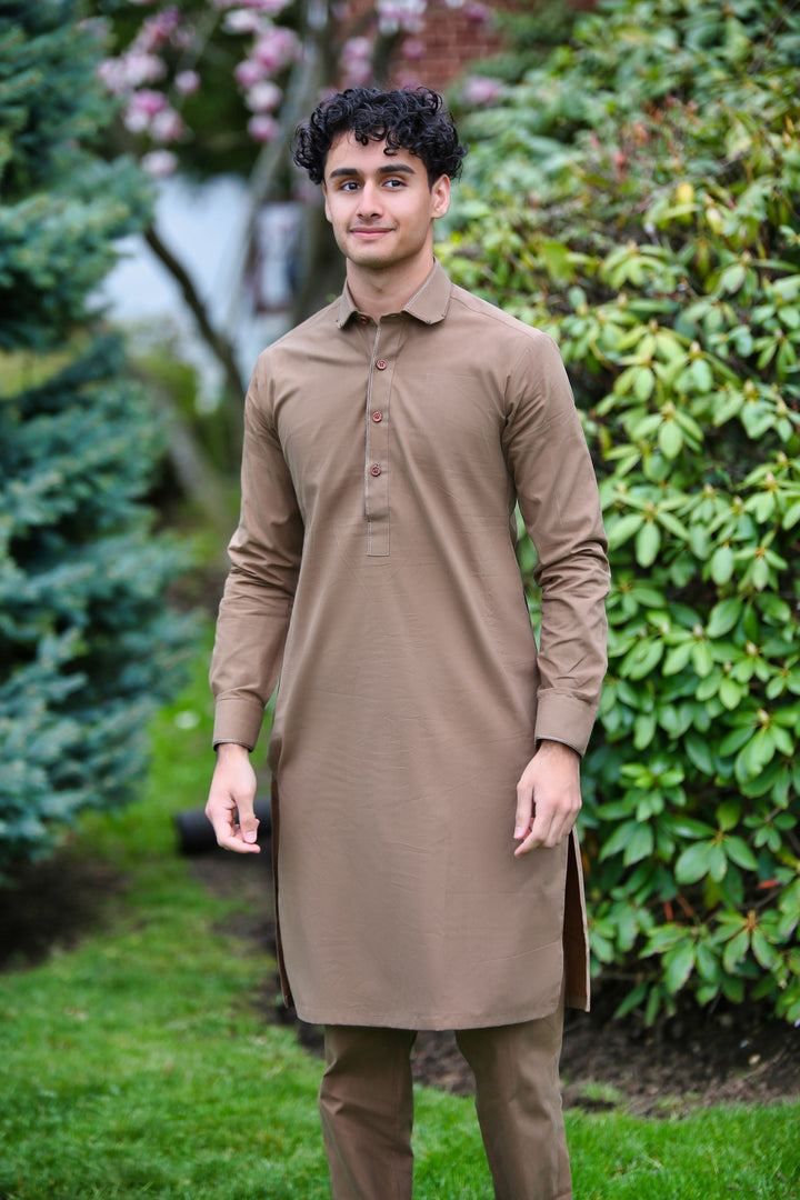 Kurta & Trouser SALEF21-07 - Salai - Salai 