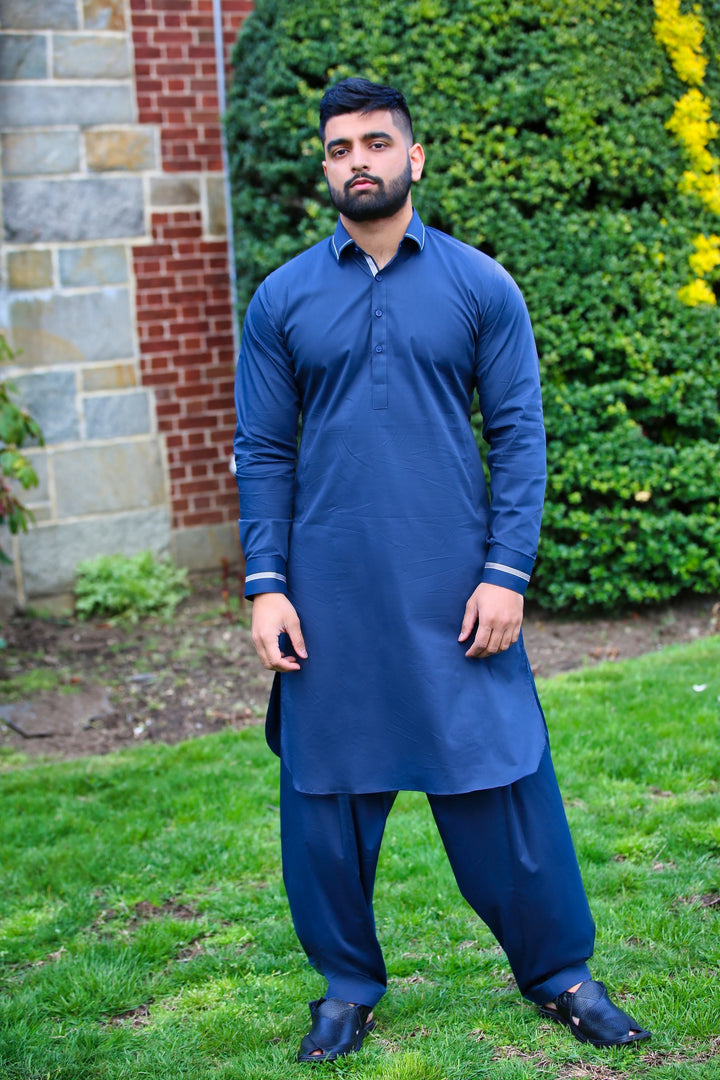 Kurta & Shalwar SALEF21-12 - Salai - Salai 