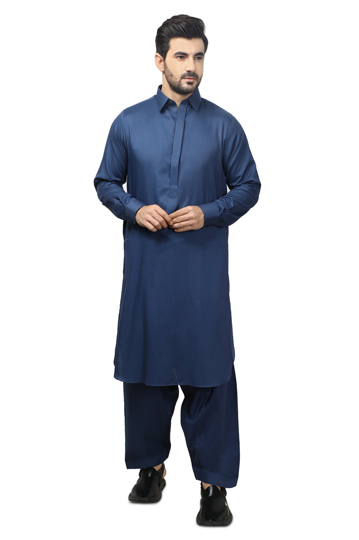 Men Shalwar Kameez EG3101 - Salai - Diners 