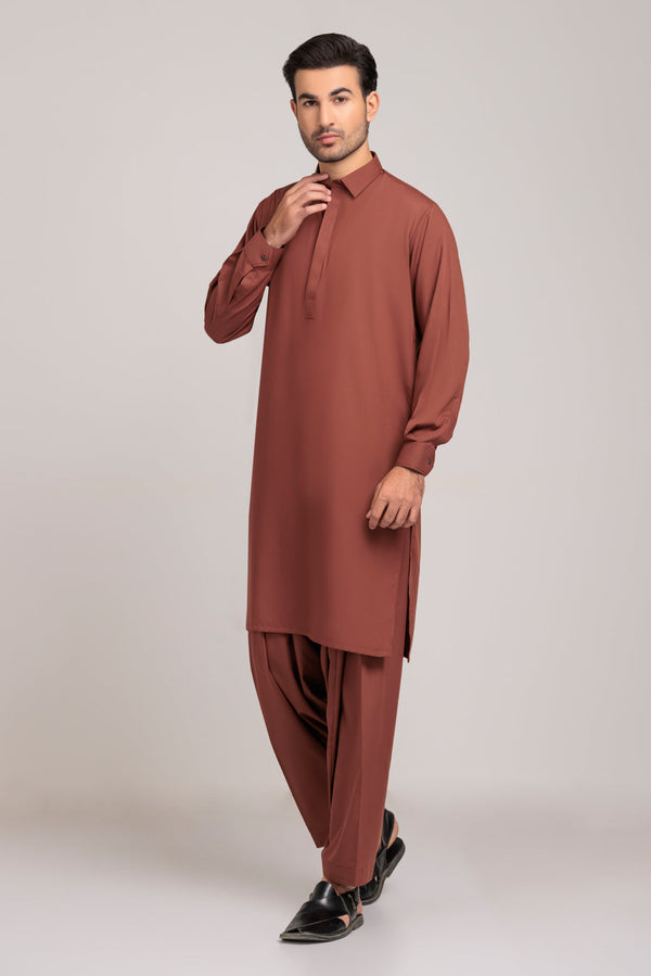 BONANZA KURTA SHALWAR KSRS23-042 - Salai - Bonanza 