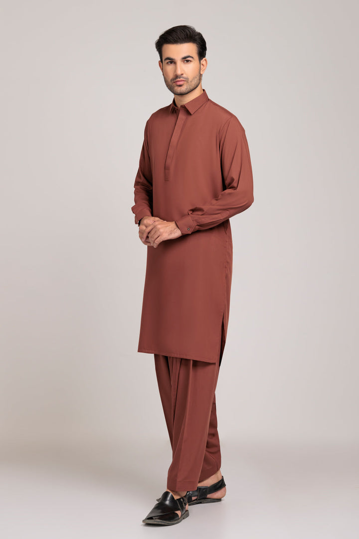 BONANZA KURTA SHALWAR KSRS23-042 - Salai - Bonanza 