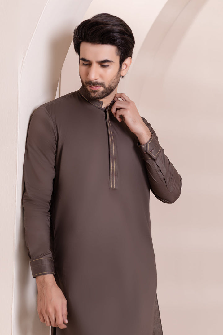 KURTA PAJAMA KSS22-038 - Salai - Bonanza 