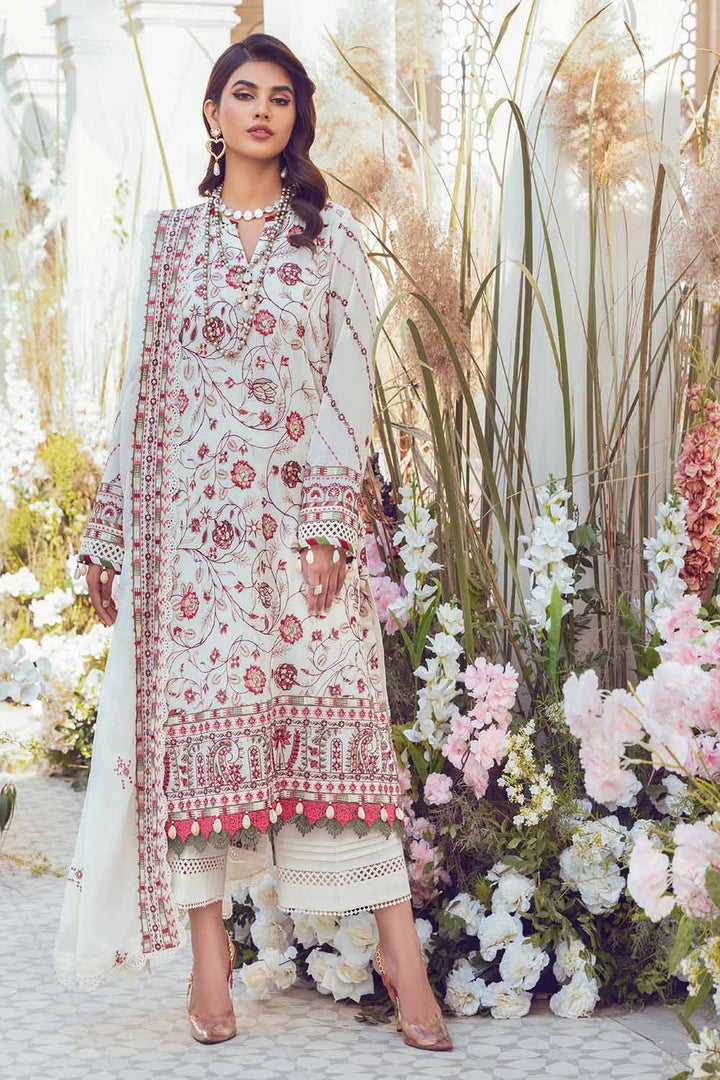 Gul Ahmed Stitched Festive 2023 4 Piece LSV#32001 - Salai - Gul Ahmed 