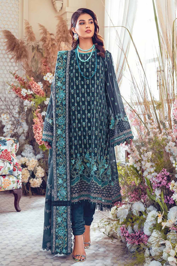 Gul Ahmed Stitched Festive 2023 4 Piece LSV#32022 - Salai - Gul Ahmed 