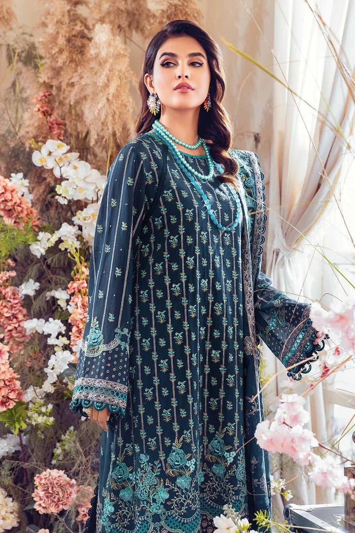 Gul Ahmed Stitched Festive 2023 4 Piece LSV#32022 - Salai - Gul Ahmed 