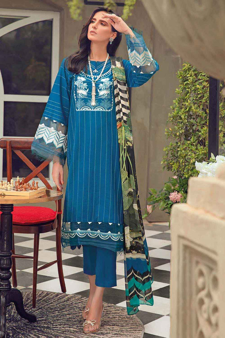 Gul Ahmed Stitched 3 Piece BM12004 - Salai - Gul Ahmed 