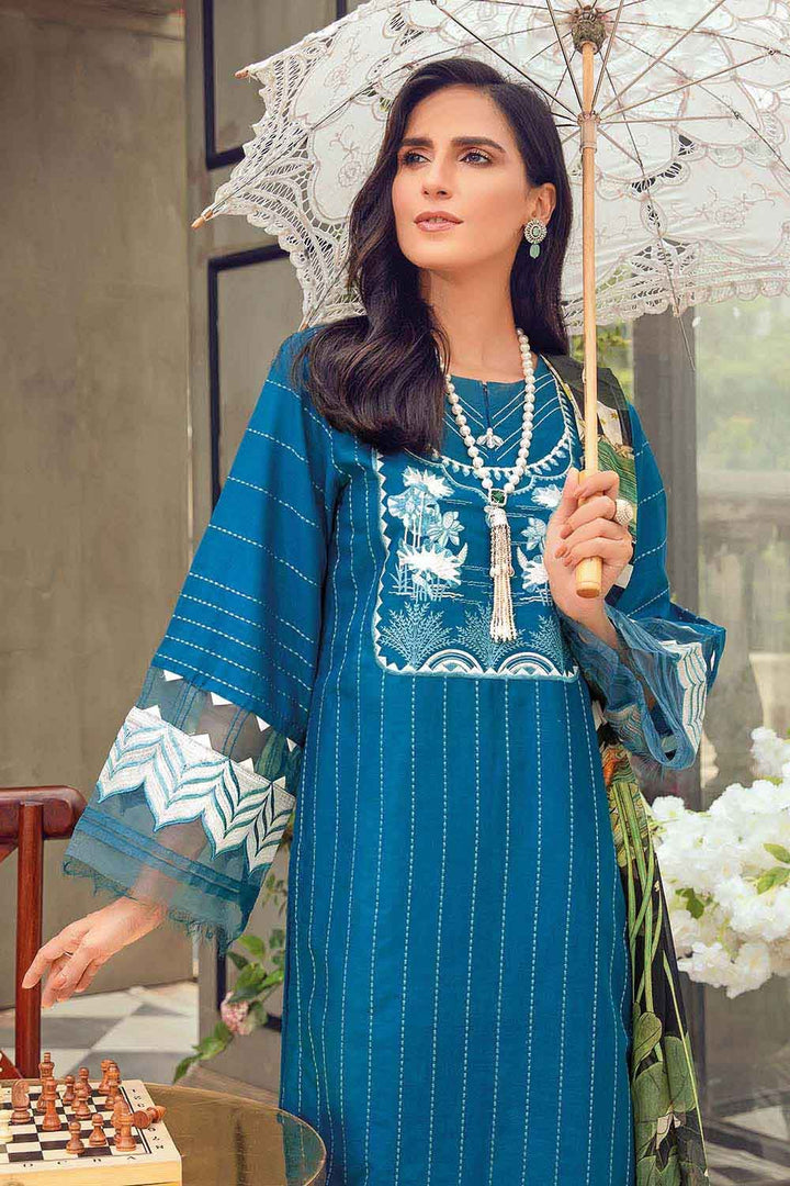 Gul Ahmed Stitched 3 Piece BM12004 - Salai - Gul Ahmed 